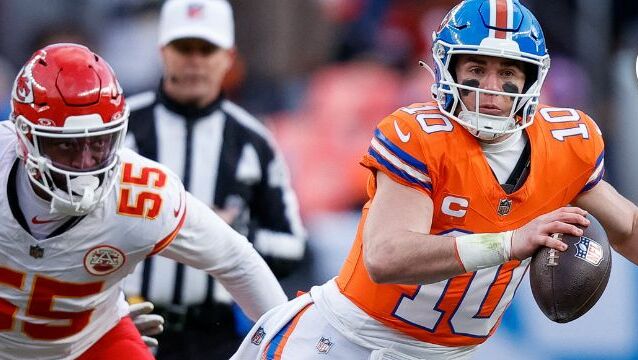 Bo Nix tuvo otro gran juego con los Broncos (Reuters)