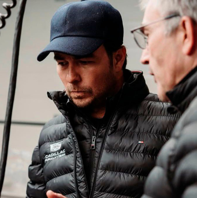 Checo Pérez recorrió Silverstone a bordo de su Cadillac. (Foto: Cadillac)