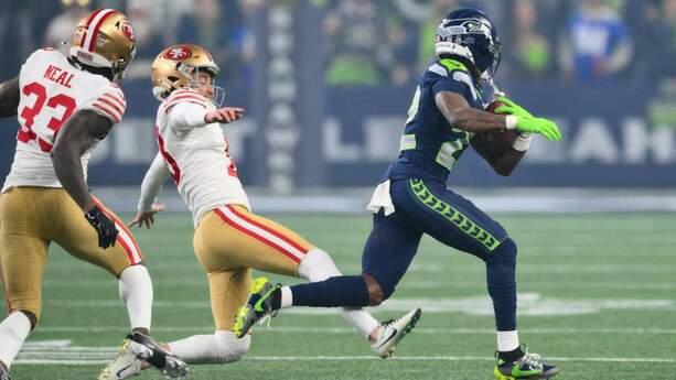 Seattle comenzó con todo el partido ante 49ers (Reuters)