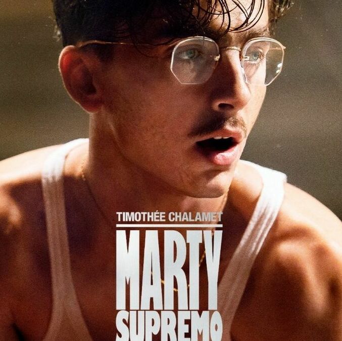 Timotheé Chalamet protagoniza 'Marty Supreme', el drama deportivo que le puede dar su Oscar este 2026. Foto: Cortesía Diamond Films