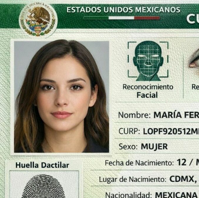 Conoce la lista de requisitos y documentos para tramitar tu CURP Biométrica. Foto: Sora IA