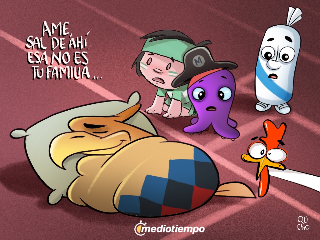 Ame, sal de ahí, esa no es tu familia