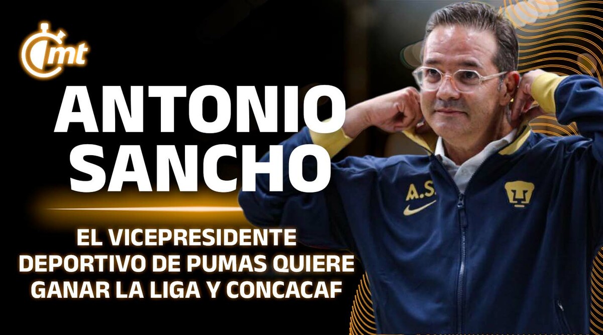 Antonio Sancho quiere ganar la Liga y Concacaf con Pumas