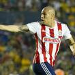 Chatón Enríquez en un partido de Chivas (Mexsport)