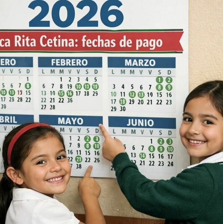 Esta sería la fecha estimada de pago de la Beca Rita Cetina 2026 para alumnos de primaria. Foto: Mediotiempo IA.