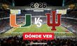 Miami Hurricanes vs. Indiana Hoosiers: horario y canal de partido Final College Football Playoff 2026. (Especial).