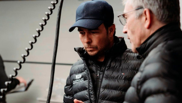 Checo Pérez recorrió Silverstone a bordo de su Cadillac. (Foto: Cadillac)