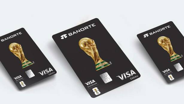 Anuncian las tarjetas bancarias edición del Mundial 2026