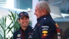 Checo Pérez y Helmut Marko en su etapa en Red Bull (Imago7)