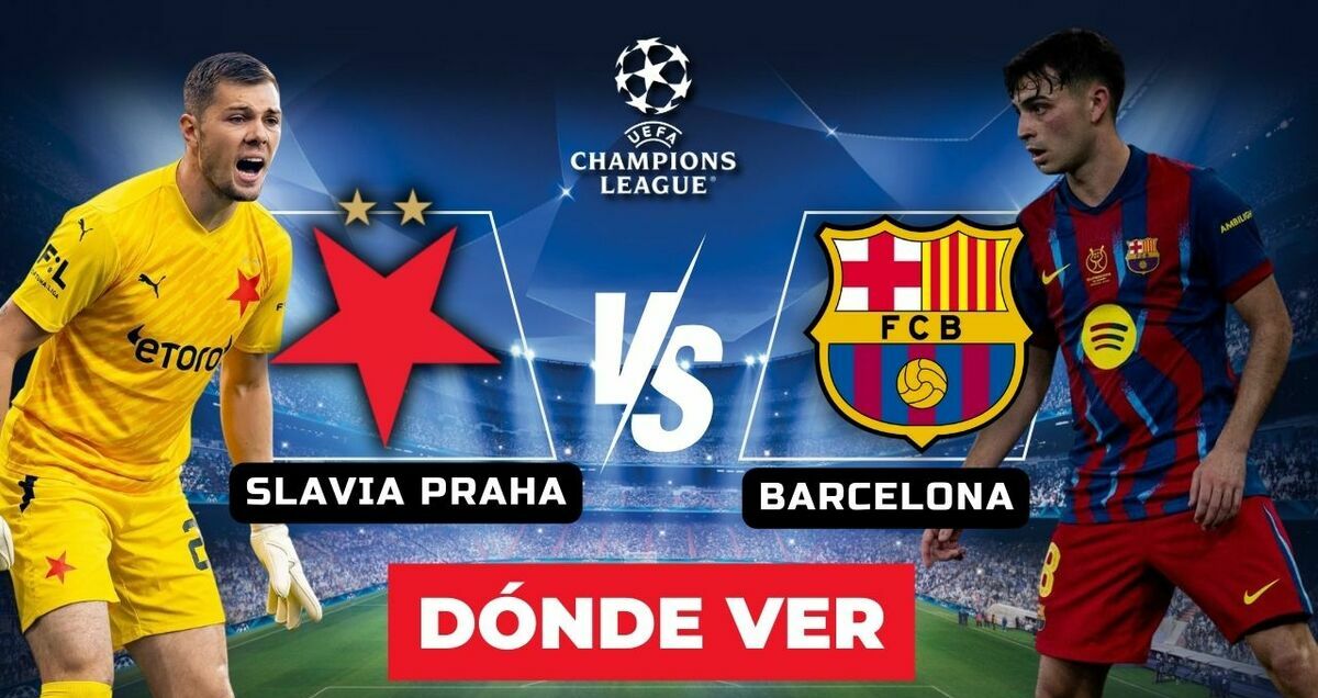 Consulta la previa de Slavia Praga vs. Barcelona para ver EN VIVO Jornada 7 de Champions League 2026.