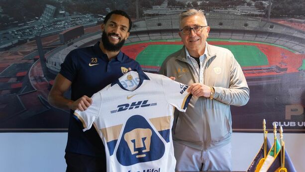 Juninho, uno de los refuerzos de Pumas (X: @PumasMX)