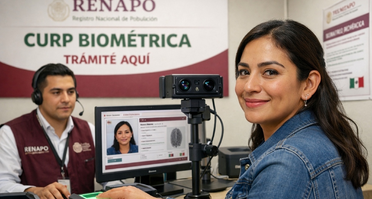 Así puedes tramitar la cita de tu CURP Biométrica en línea. Foto: Sora IA