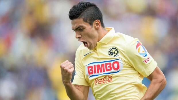 Raúl Jiménez jugando para el América (Mexsport)