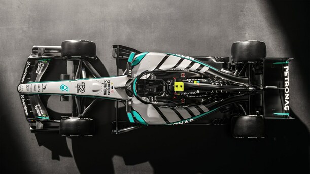 Así luce el nuevo monoplaza de Mercedes para F1 (@MercedesAMGF1)