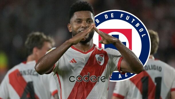 Miguel Borja se encamina al Cruz Azul. (Foto: X @RiverPlate)