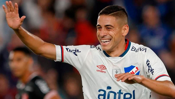 Camilo Cándido dejó una buena imagen en Nacional. (Foto @Nacional)