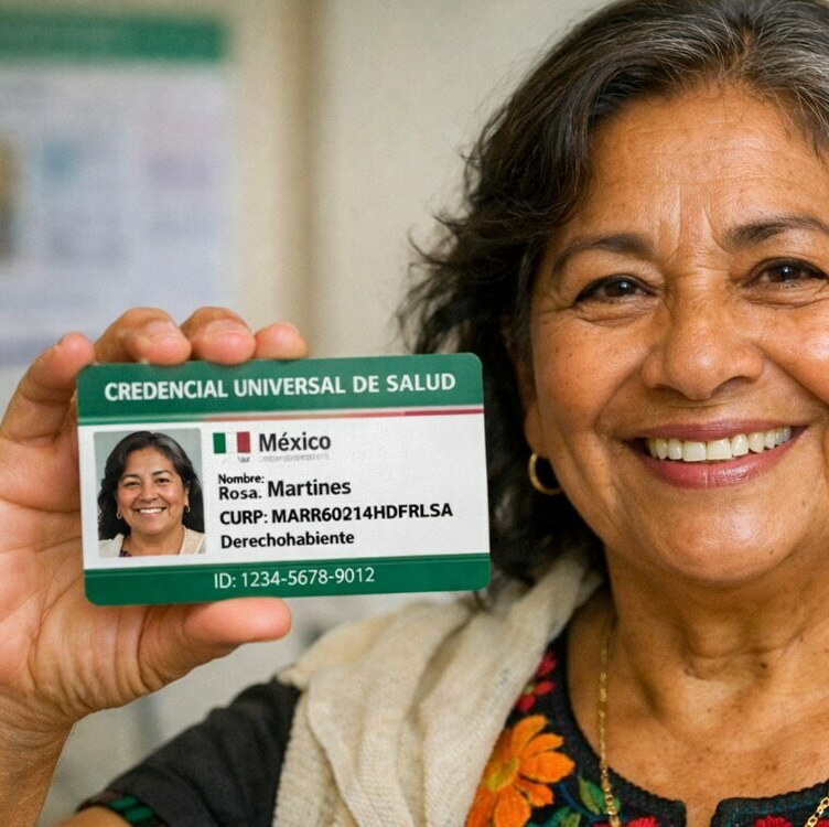 Conoce los beneficios que tendrás con tu Credencial Universal de Salud 2026. Foto: Sora IA