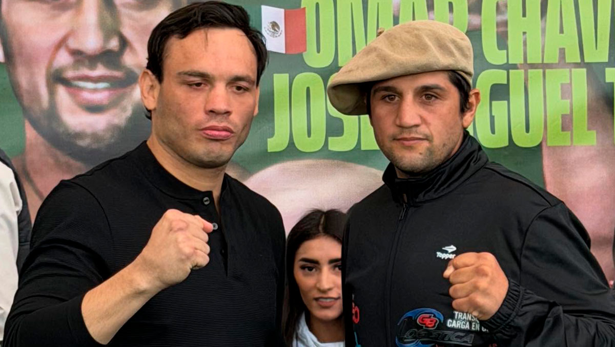 Julio César Chávez enfrenta a Luis Ángel Sacco. (Foto: Instagram @jcchavezjr)