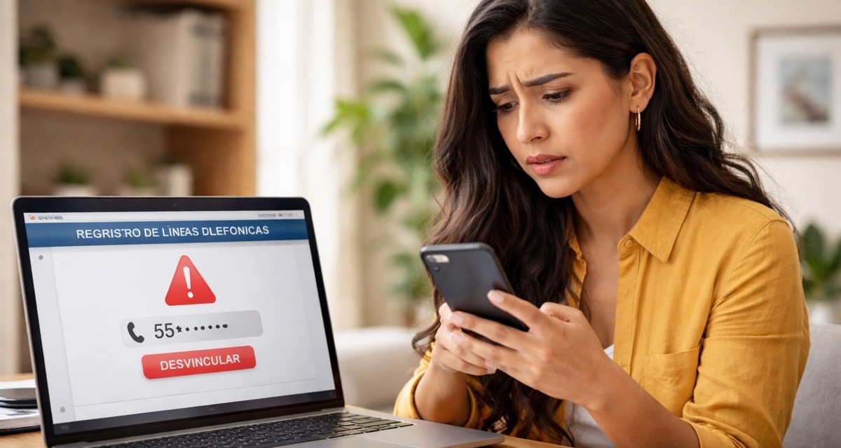 Sigue estos pasos para desvincular tu número de teléfono de tu CURP. Foto: Sora IA