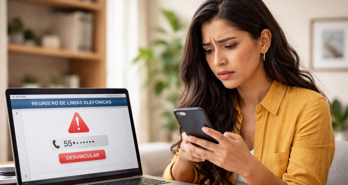 Sigue estos pasos para desvincular tu número de teléfono de tu CURP. Foto: Sora IA