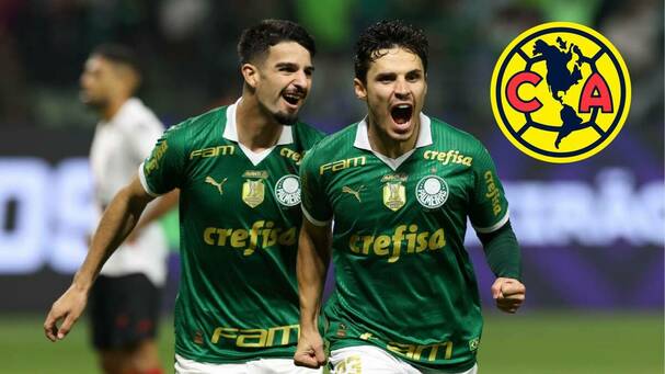 Raphael Veiga está en la órbita americanista (@Palmeiras)