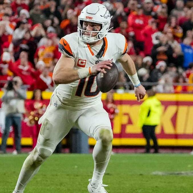 Bo Nix no estará en la final de Conferencia / Reuters