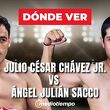 Julio César Chávez vs. Ángel Julián Sacco EN VIVO.