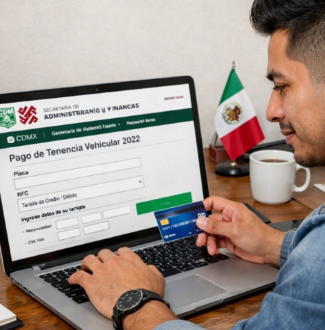 Así puedes pagar la tenencia vehícular EN LÍNEA este 2026. Foto: Sora IA