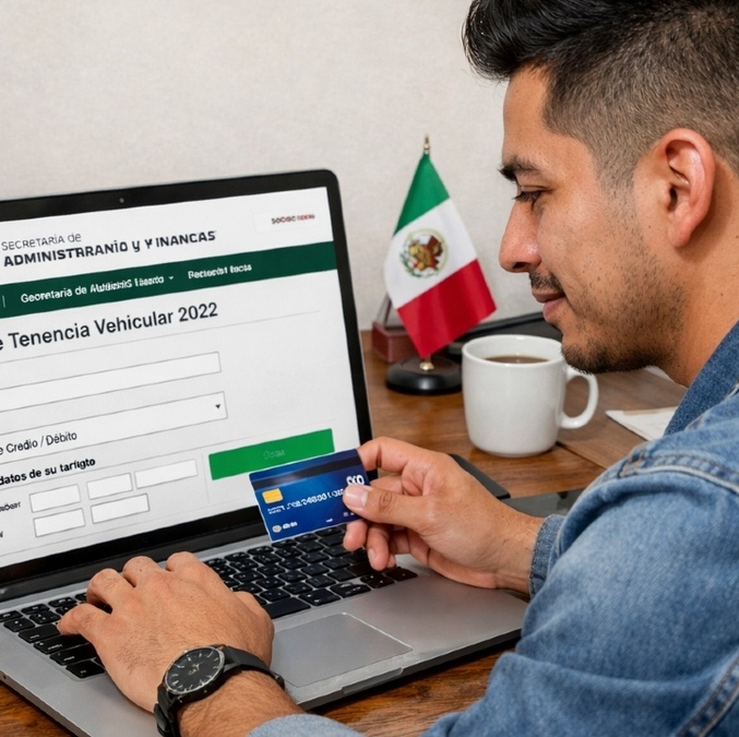 Así puedes pagar la tenencia vehícular EN LÍNEA este 2026. Foto: Sora IA