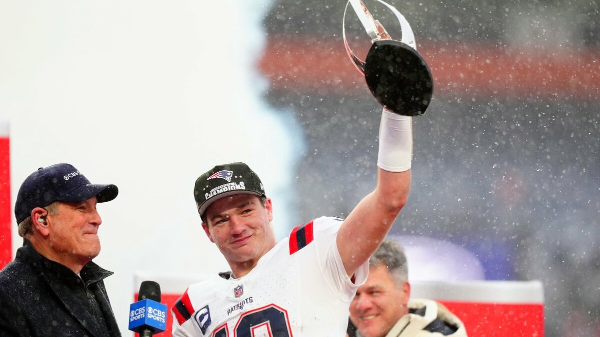 Drake Maye guía a Patriots al Super Bowl (Reuters)