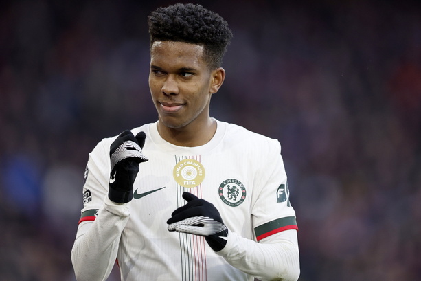 Estevao marcó ante el Crystal Palace (Fotografía: EFE)