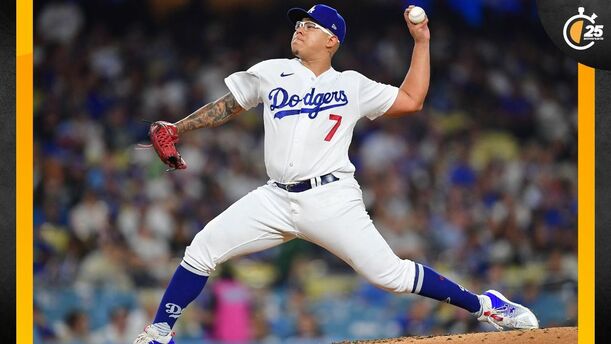 Julio Urías fue separado definitivamente de los Dodgers (Reuters)