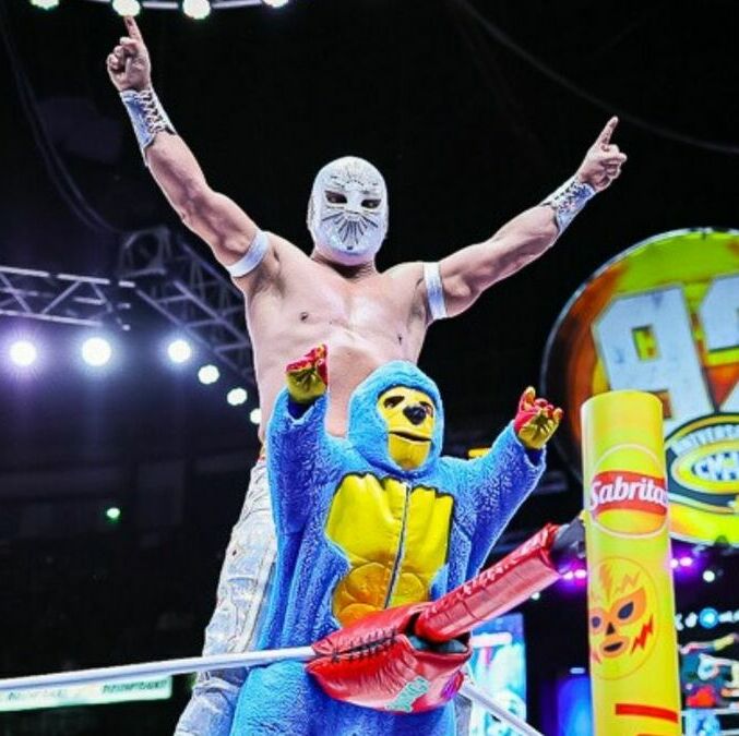 Místico suele ser la sensación de las funciones. (Foto: CMLL)