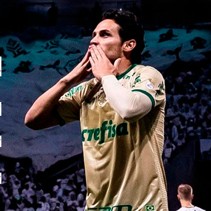 Veiga, ídolo de la afición del Palmeiras. (Foto: Instagram @raphaelveigaa)