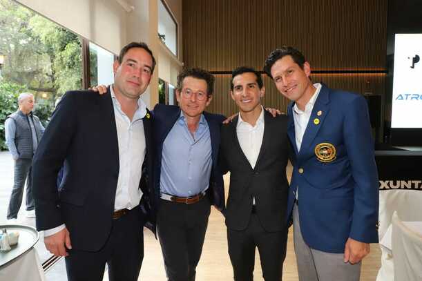 Carlos Martinez, Francisco Glez., Rommel Pacheco y Andrés Jurado / Javier Ríos