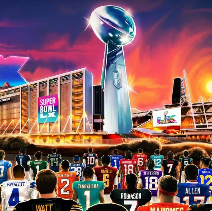 Drake Maye y Sam Darnold aparecen al frente en la publicación. (Foto: NFL)