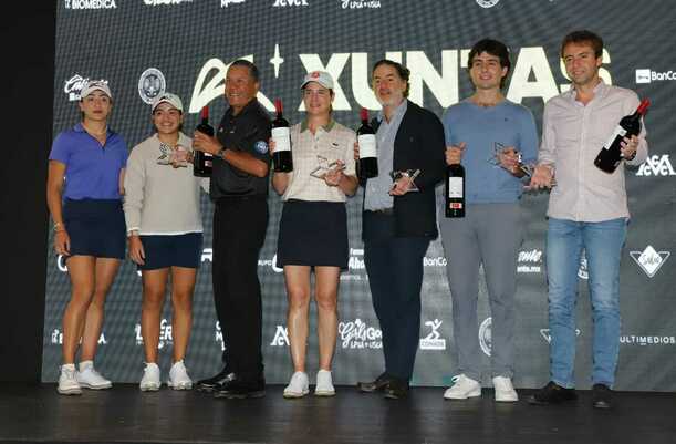 Equipo ganador con Esteban Toledo, Carl Emerson, Pablo Carrillo,Felipe Franco y Alejandro de la Barreda. / Javier Rios