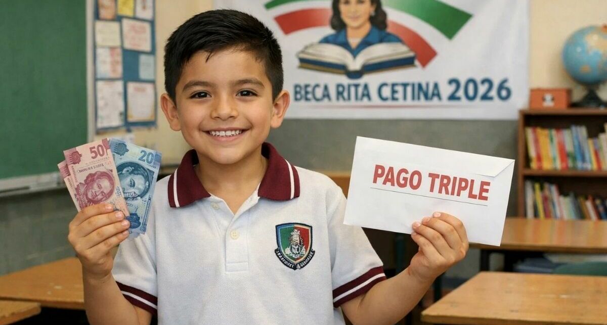 Habrá pago triple de la Beca Rita Cetina en febrero 2026: ¿quiénes lo recibirán? (FOTO): Sora IA.