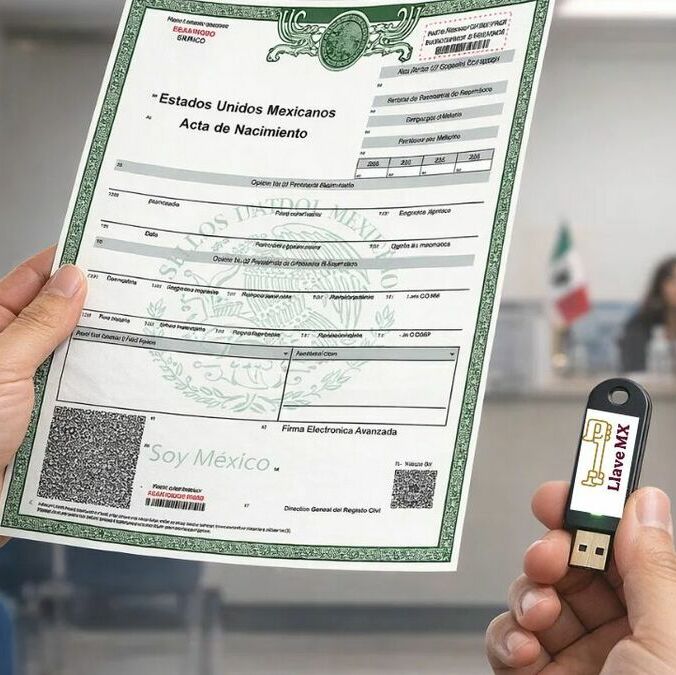Acta de nacimiento 2026: La Llave MX será requisito obligatorio y estos son los precios | Foto: IA