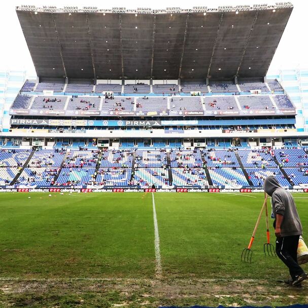 Cancha del Estadio Cuauhtémoc (Mexsport)