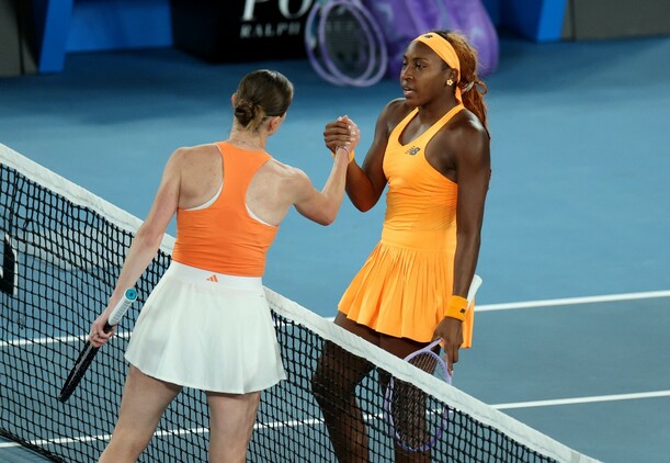 Coco Gauff no superó los Cuartos de Final del Abierto de Australia (Reuters)