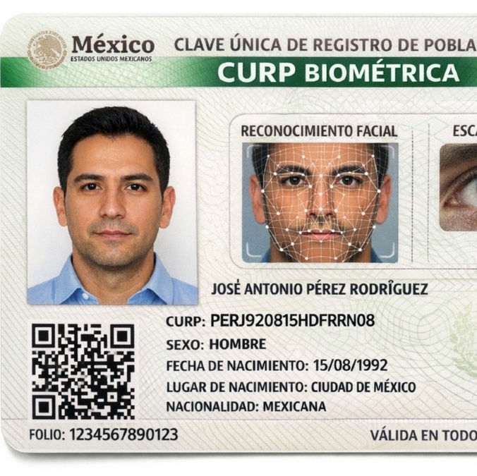 Conoce los 8 módulos de atención donde puedes tramitar la CURP Biométrica este 2026. Foto: Sora IA