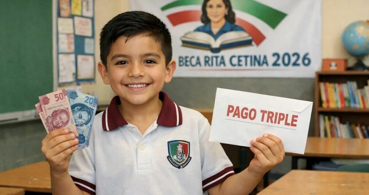 Habrá pago triple de la Beca Rita Cetina en febrero 2026: ¿quiénes lo recibirán? (FOTO): Sora IA.