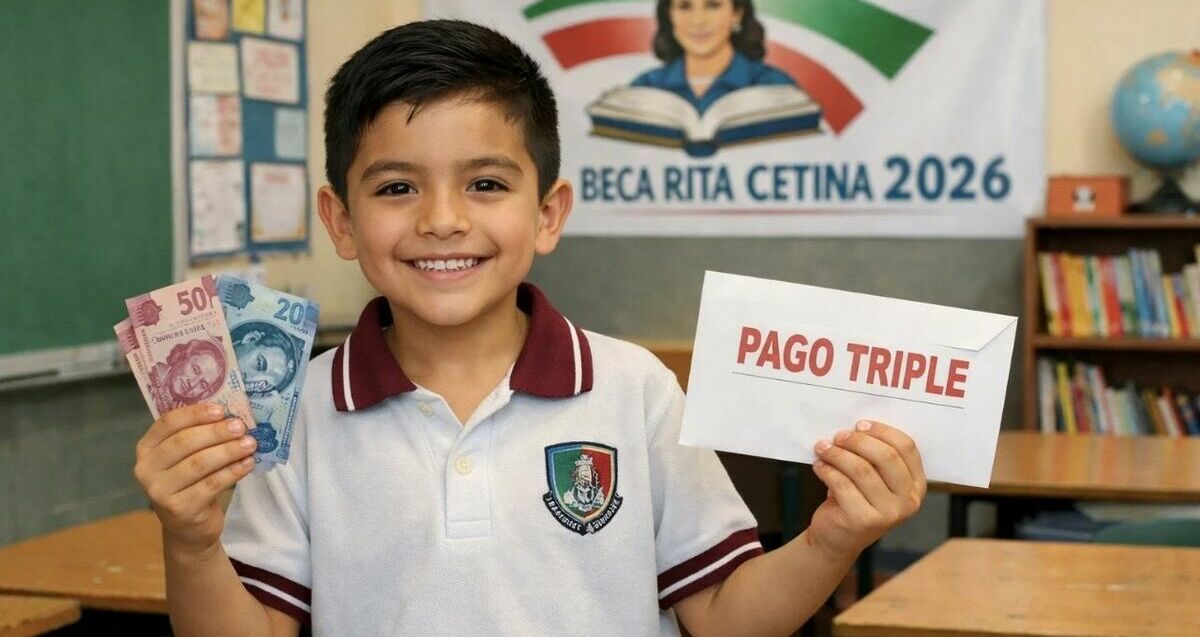 Habrá pago triple de la Beca Rita Cetina en febrero 2026: ¿quiénes lo recibirán? (FOTO): Sora IA.
