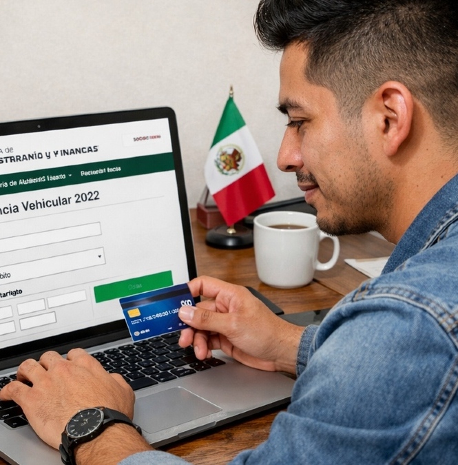 Así puedes pagar la tenencia vehícular EN LÍNEA este 2026. Foto: Sora IA