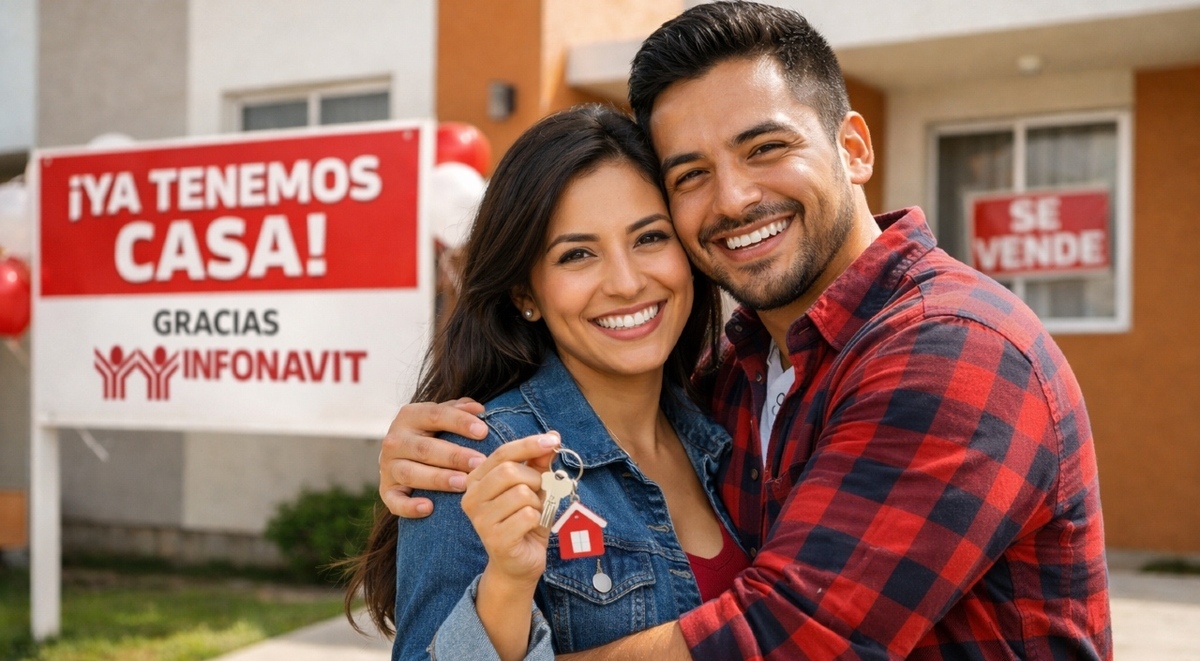 Conoce el nuevo modelo de punto Infonavit T100, y adquiere tu próxima casa. Foto: Sora IA