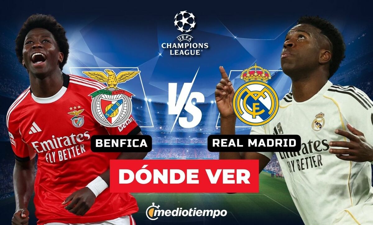 Consulta la previa de Benfica vs. Real Madrid para ver EN VIVO Jornada 8 de Champions League 2026.