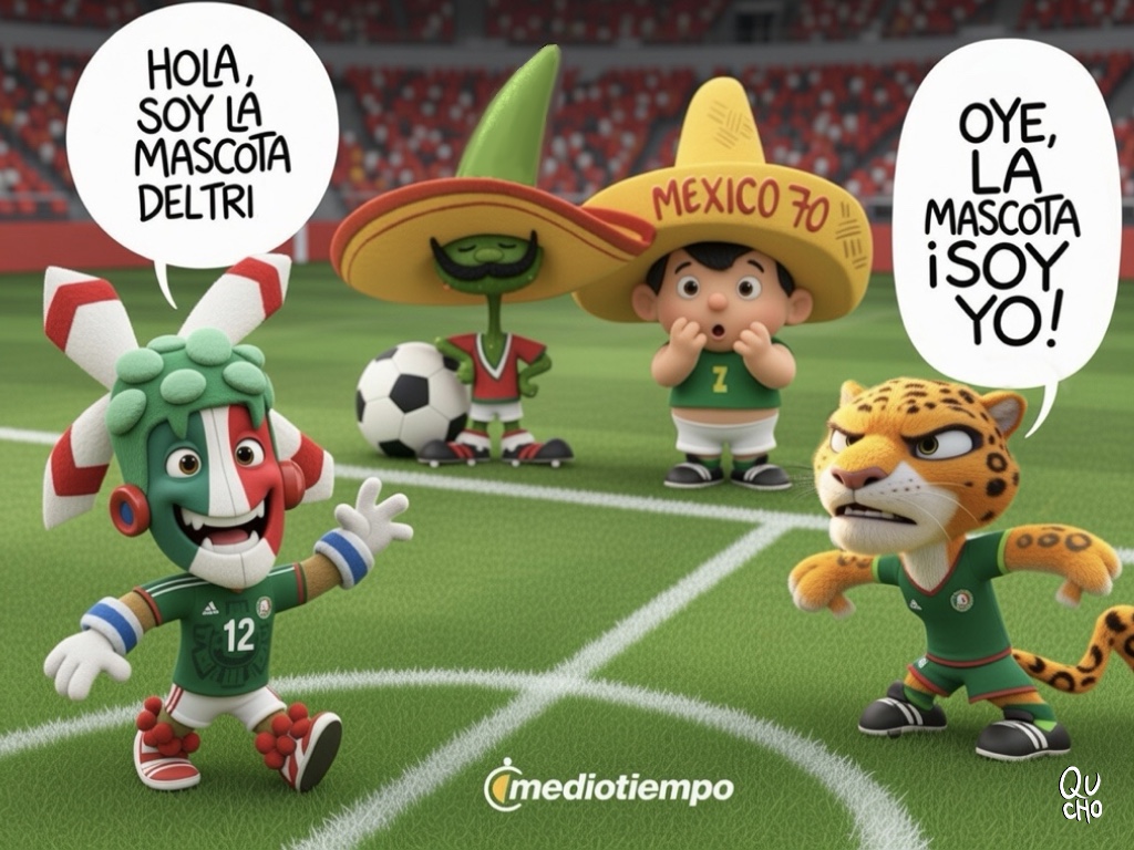 Pelea de mascotas... del Tri.