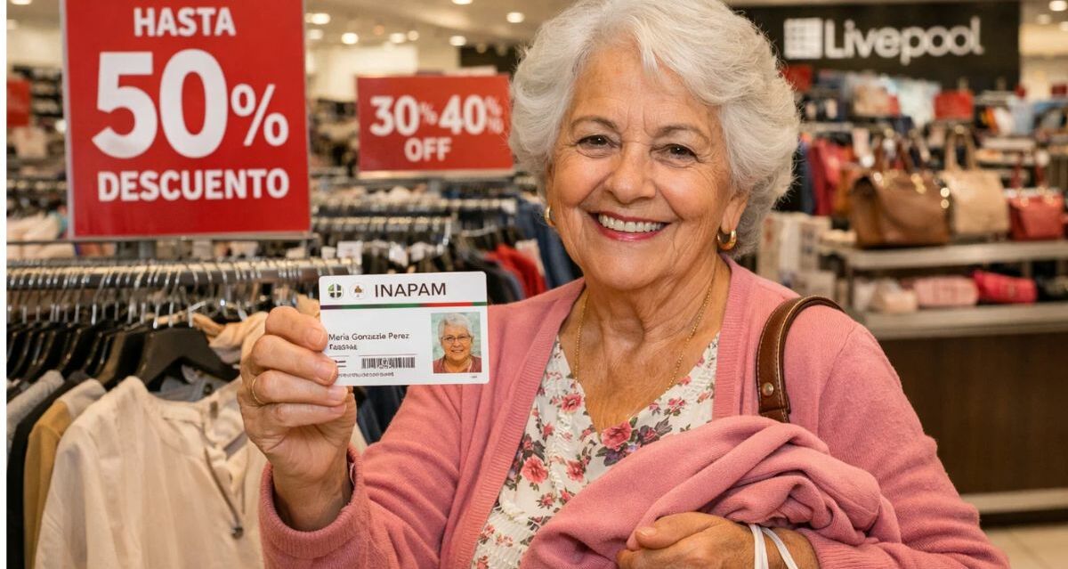 ¿Qué descuentos puedo obtener con mi tarjeta INAPAM este 2026?