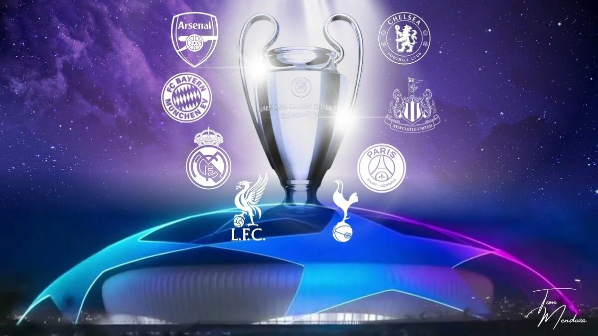 Tabla de la Champions League AL MOMENTO